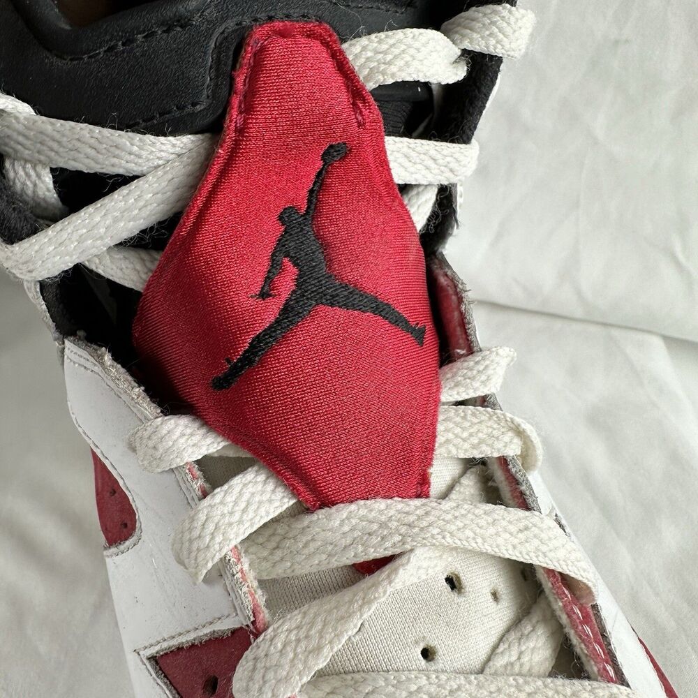 Nike 384664-160 Air Jordan 6 Retro 2014 Shoes Carmine NO BOX Size 12 Basketball - Picture 2 of 14